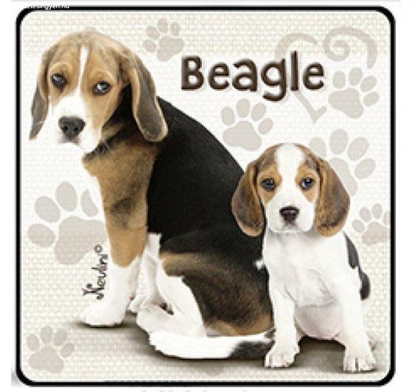 Kutyás hűtőmágnes, Beagle