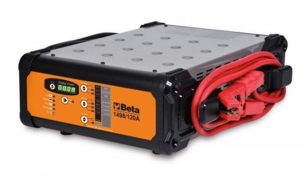 Beta 1498/120A elektronikus akkumulátor töltő többfunkciós, 12 Volt