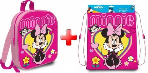 Disney Minnie ovis hátizsák + tornazsák szett