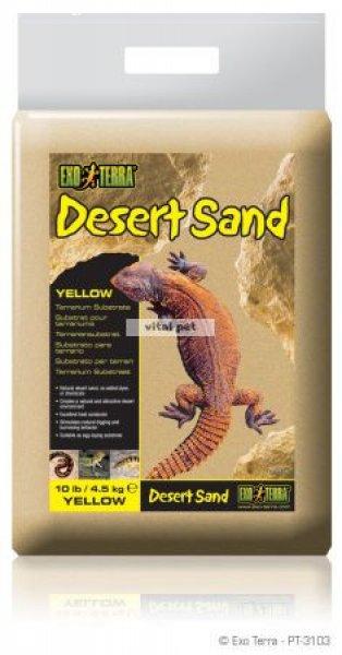 Exo Terra Sivatagi homok- sárga (4,5kg)