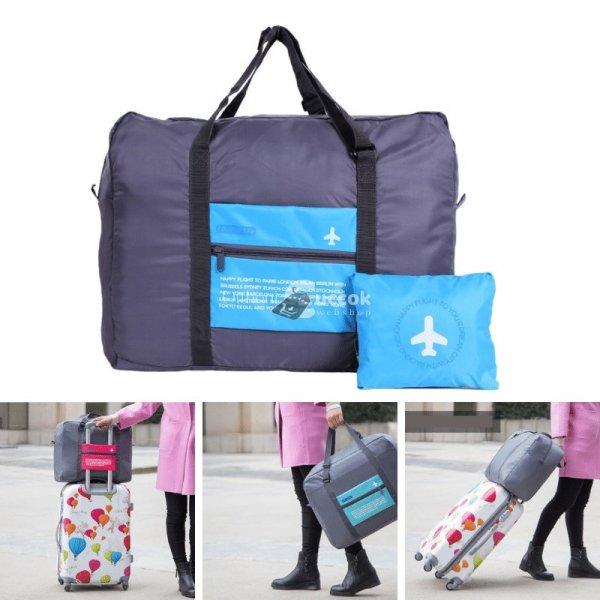 (4 színben) Kézipoggyász méretű táska - Kék
