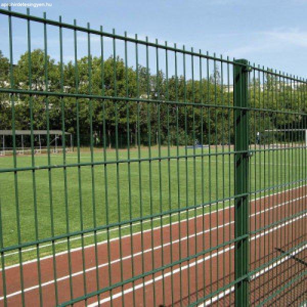2D táblás kerítés 6-5-6 mm, zöld 830 mm