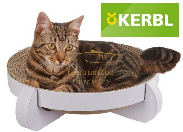 Kerbl Cat Bed Platinum - Pihenőágy, Kaparófa És Játék 35X35X10Cm (81555)