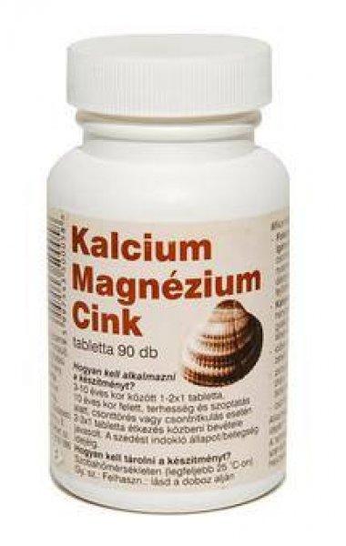 Kalcium+magnézium+cink+D3 tabletta (90 db)