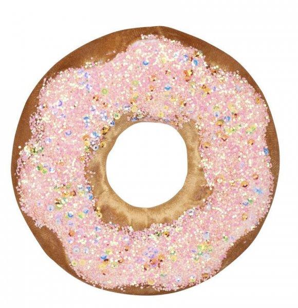 Dekoráció MagicHome Candy Line, donut, barna, 13 cm, akaszthatós