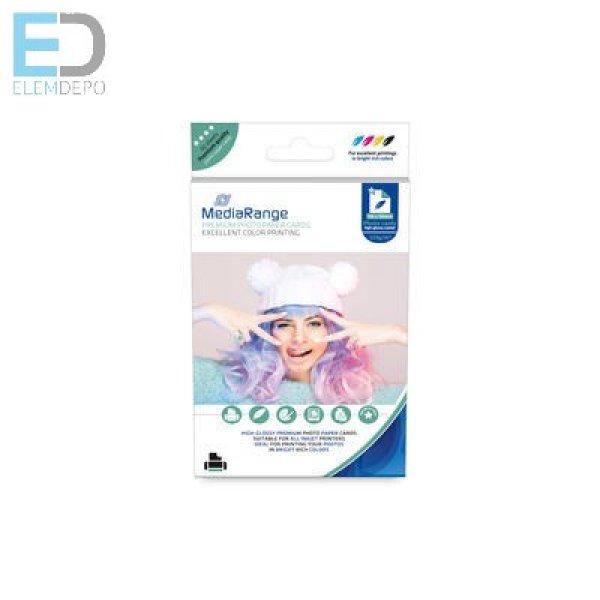 MediaRange Premium Inkjet Photo Paper MRINK 104 100 x 150mm 220gr 50lap