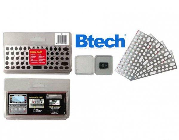 Btech Vocal Euro Card EE-3 többnyelvű nyelvi kártya Btech Vocal V4 és V5
típusú szótárgépekhez (12 nyelv)