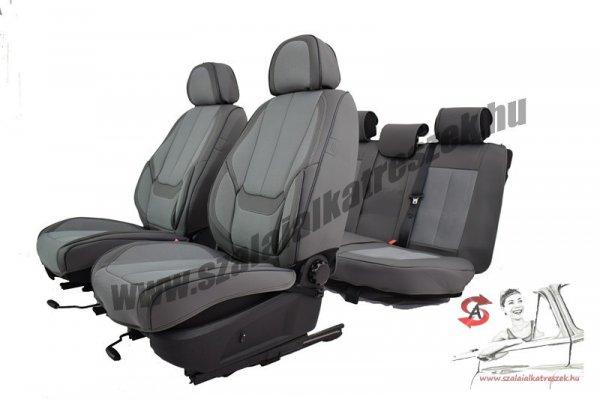 Mitsubishi Carisma Hatchback Luna Méretezett Üléshuzat Bőr/Szövet
-Szürke/Szürkee- Komplett Garnitúra