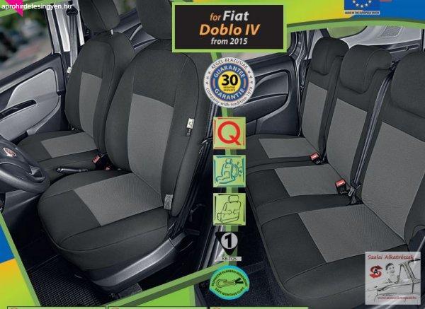 Fiat Doblo 2015-Től Méretpontos ülésrehuzat- Teljes Garnitúra- Tailor Made