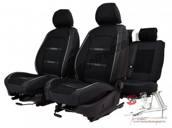 Audi A3 Morpheus Bőr/Szövet Méretezett Üléshuzat -Fekete- Komplett
Garnitúra