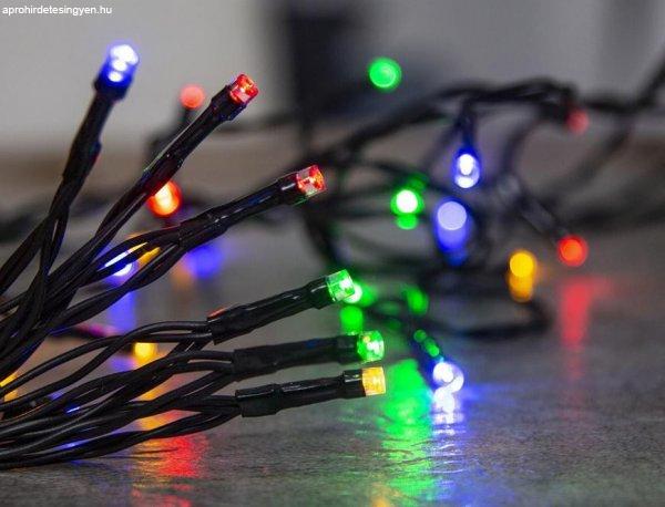 Lánc MagicHome Karácsony Ceibo, 96 LED multicolor, 8 funkció, időzítő,
3xAA, kinti, L-7 m