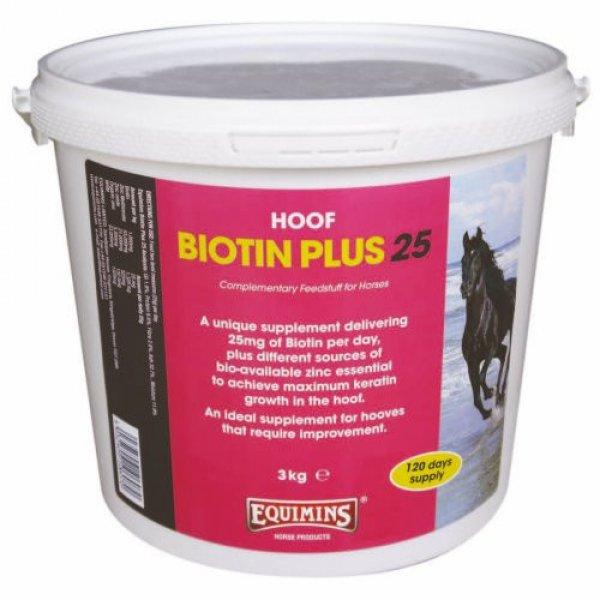 Biotin Plus – 25 mg / adag biotin tartalommal 1 kg-os vödör lovaknak