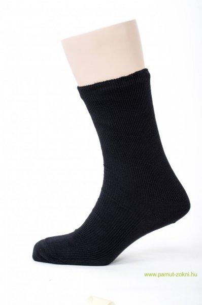 Brigona Komfort gumi nélküli zokni 5 pár - fekete 43-44