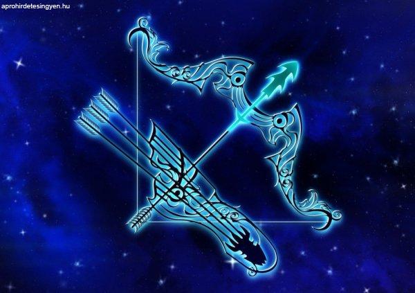 Gyémántszemes kirakó Horoszkóp Nyilas 46x36 cm