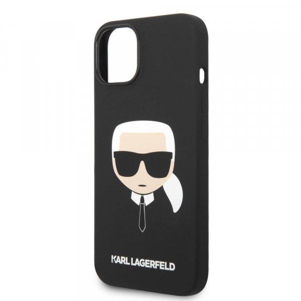 Karl Lagerfeld Liquid Silicone Karl Head Apple iPhone 14 Plus (6.7)
hátlapvédő tok fekete (KLHCP14MSLKHBK)