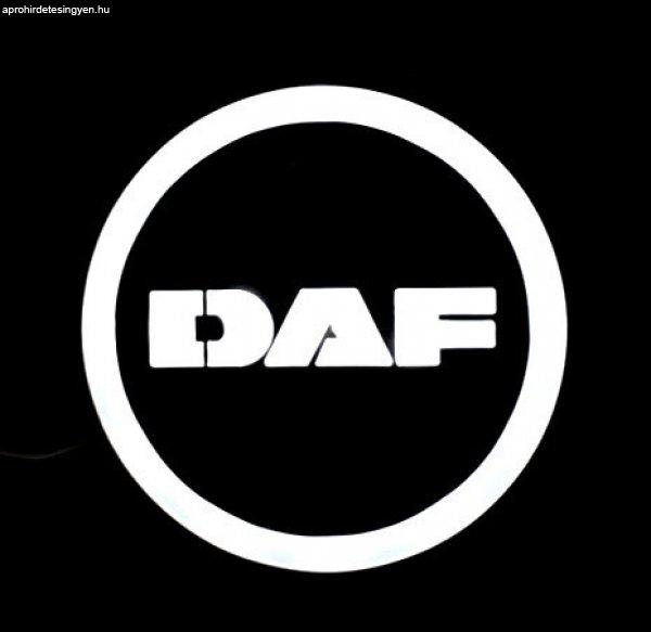 Világító DAF logó 95mm 24V Fehér