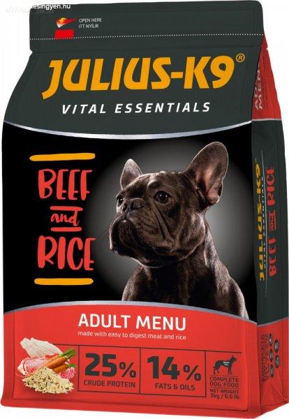 JULIUS K-9 HighPremium 12kg ADULT Vital Essentials BEEF&Rice