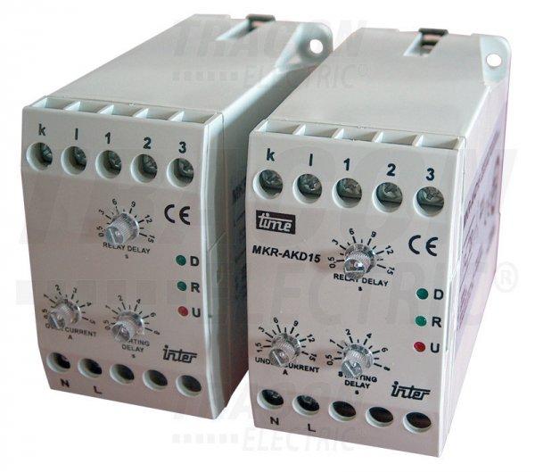 Védőrelé, áramcsökkenés ellen 0.5-5A/230V AC, 250V AC, 10A/24V AC/DC