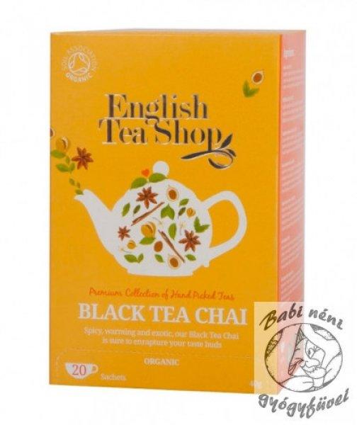 ETS 20 Bio Fekete Chai tea