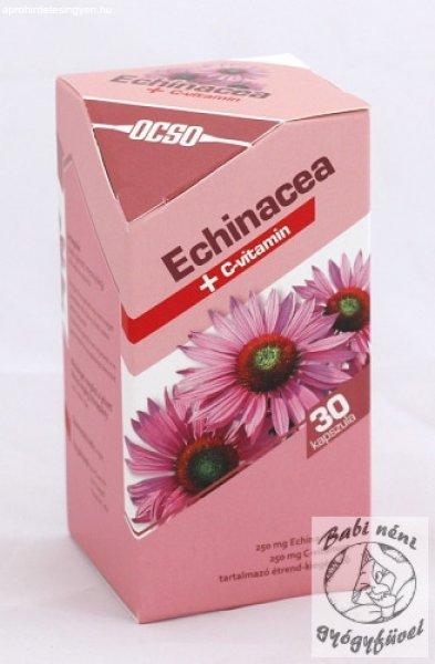 OCSO Echinacea + C-vitamin kapszula (30db-os)