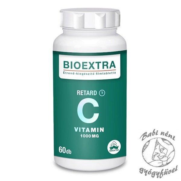 Bioextra C-vitamin 1000 mg retard filmtabletta (60x)