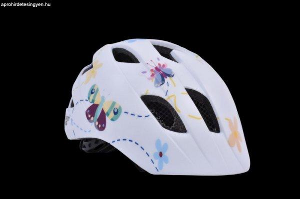 Safety Labs Fiona Light gyermek kerékpáros sisak [fehér pillangós, 48-53 cm
(S)]