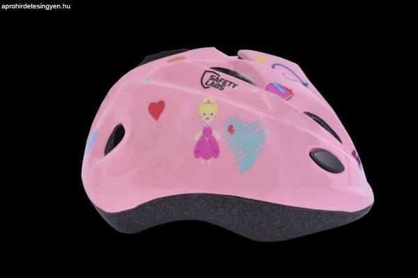 Safety Labs Jasmine Light gyermek kerékpáros sisak [halvány rózsaszín,
48-56 cm (S)]