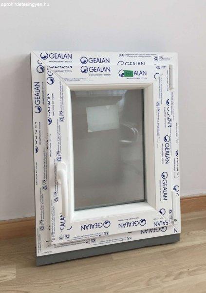 47x60 Bukó-Nyíló műanyag ablak GEALAN S8000