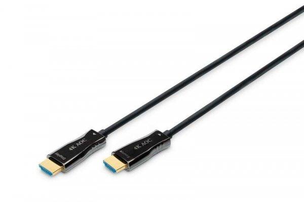 Digitus AK-330125-200-S HDMI kábel 20 M HDMI A-típus (Standard) Fekete
