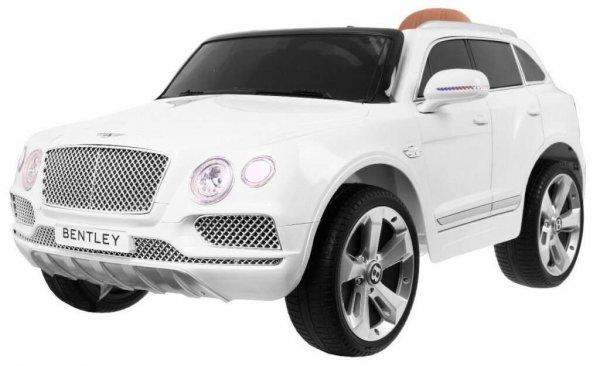Bentley Bentayga elektromos kisautó - fehér színben