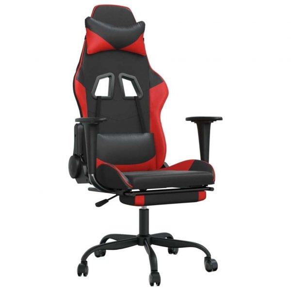vidaXL masszás funkciós Gamer szék #fekete-piros
