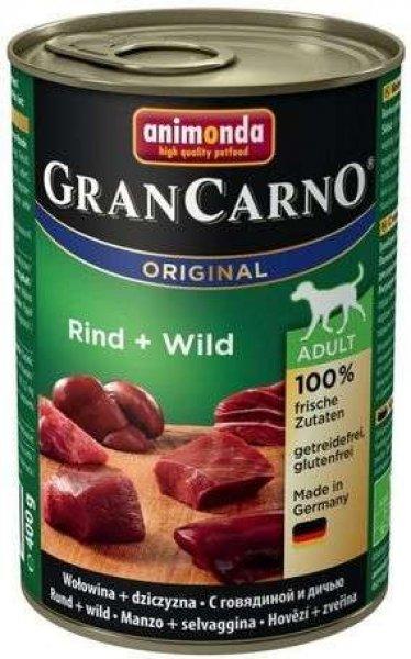 Animonda GranCarno Adult vadhúsos és marhahúsos konzerv (24 x 400 g) 9.6 kg