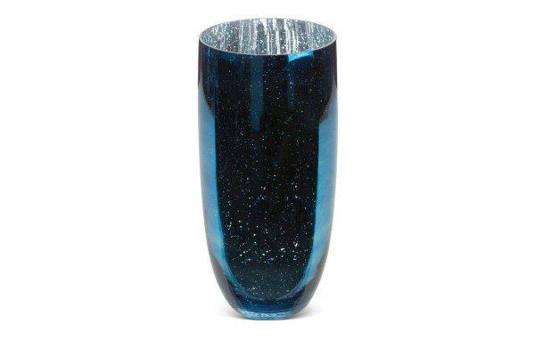 Molly1 üveg váza Kék 16x38 cm