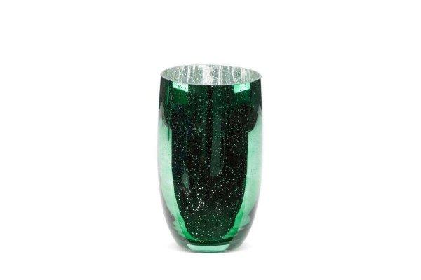 Molly2 üveg váza Zöld 16x28 cm