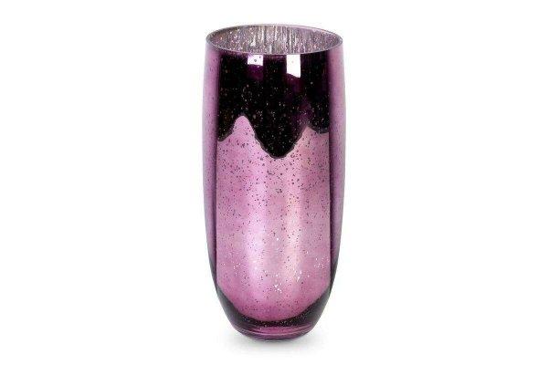 Molly3 üveg váza Rózsaszín 16x38 cm
