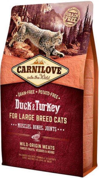 CarniLove Cat Muscles, Bones & Joints Large Breed kacsa- és pulykahússal (2 x
6 kg) 12 kg