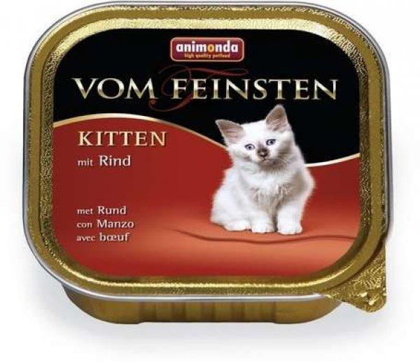 Animonda Vom Feinsten Kitten – Marhahúsos macskaeledel kiscicáknak (64 x 100
g)