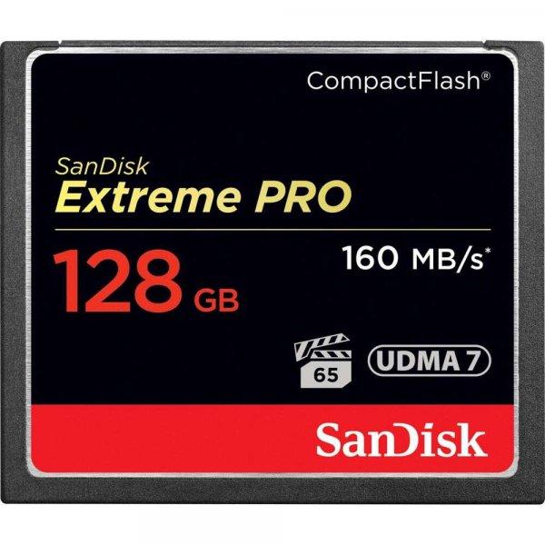 SanDisk 128GB Extreme Pro CF 160MB/s memóriakártya CompactFlash