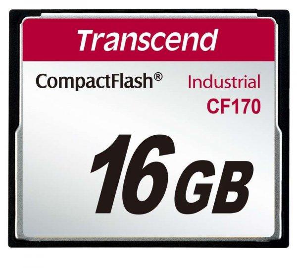 Transcend Industrial CF170 16GB CF MLC memóriakártya