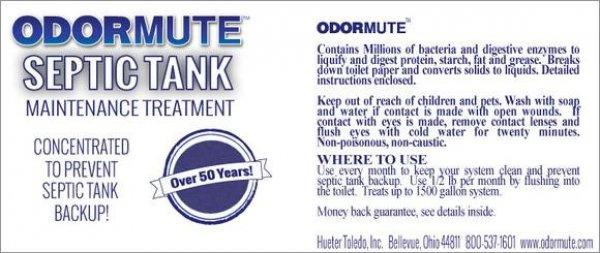 Odormute™ Septic Tank Maintenance Treatment 2,25 kg/ Lebontó készítmény
Szennyvíztárolókhoz, emésztőgödrökhöz