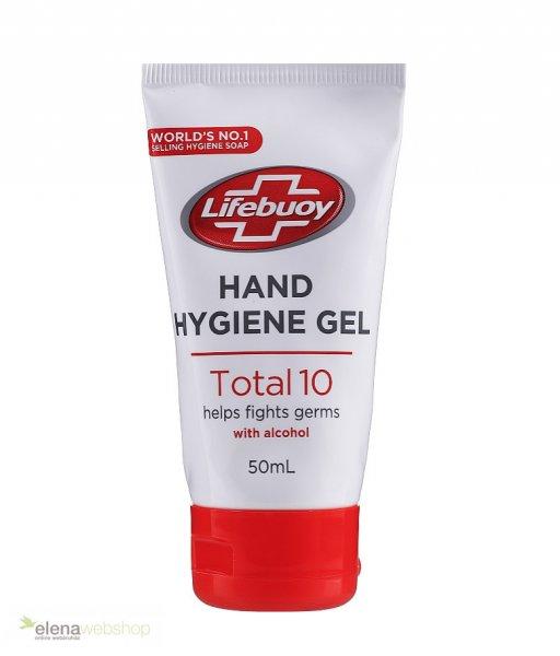 Lifebuoy Hand Hygiene Gel Total 10 Kézfertőtlenítő gél - 50 ml