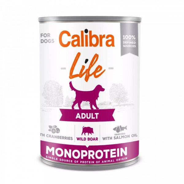 Calibra Dog Life Adult Wild Boar with Cranberries 400g