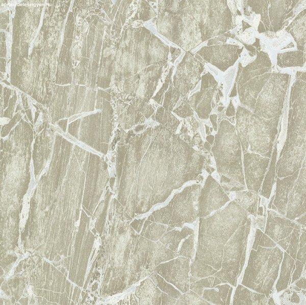 Homokszín-törtfehér fénylő arany repedezett hatású márvány mintás
olasz luxus tapéta 84605