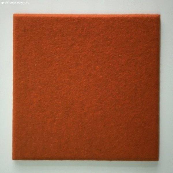 KERMA filc panel narancs-240 50x50cm, gyapjú filc, nemez falburkolat