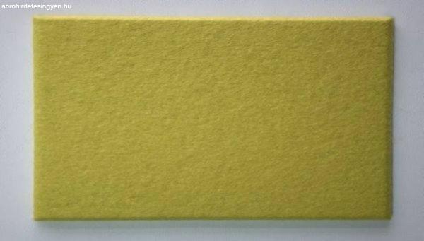 KERMA filc falburkoló panel citrom-202 25x50cm, gyapjúfilc, nemez falburkolat