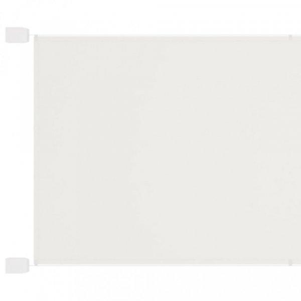 Fehér oxford-szövet függőleges napellenző 140x360 cm