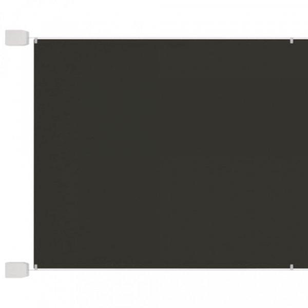Antracitszürke oxford-szövet függőleges napellenző 60x420 cm