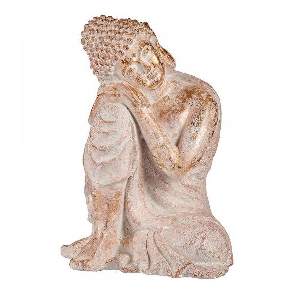 Dekoratív kerti figura Buddha Fehér/Arany Polyresin (35,5 x 54,5 x 42 cm) MOST
52709 HELYETT 39668 Ft-ért!