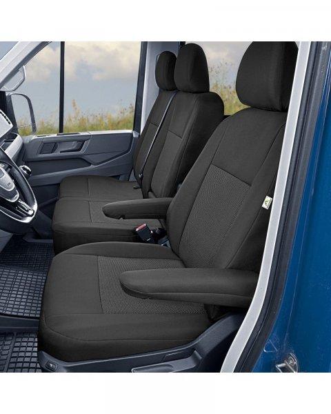 Volkswagen Crafter II (2016-) Méretpontos ülésrehuzat sofőr ülésre + dupla
1 személyes utas ülésre Tailor Made