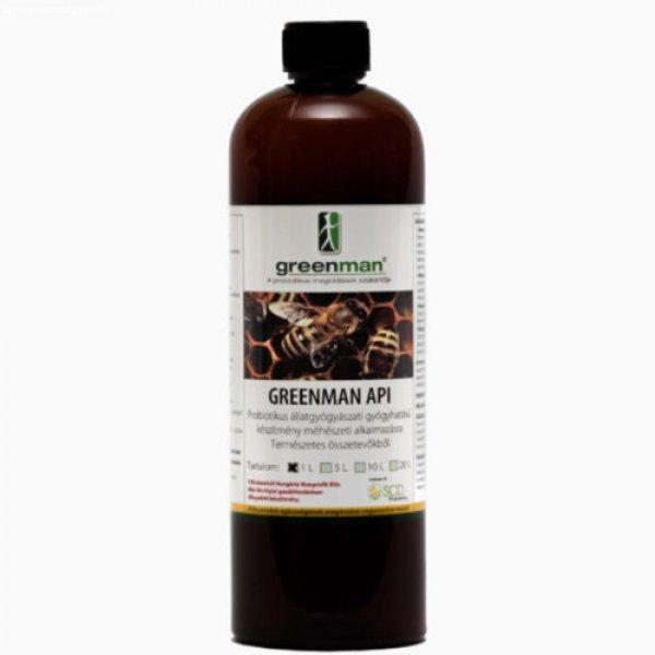 GREENMAN API, 1 liter, probiotikus gyógyhatású készítmény méhészeti
alkalmazásra
